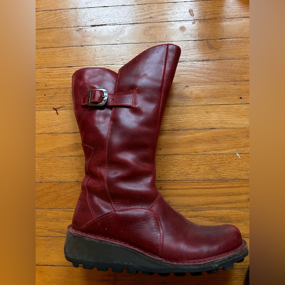 Red Fly London Boots